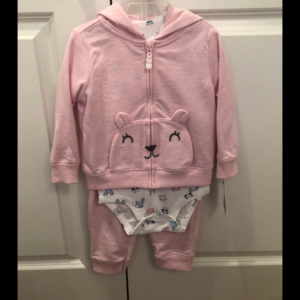 Carters Girl 18 month three piece set